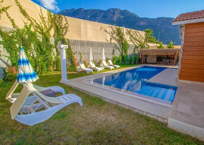 Patara Titanic 3+1 Villa, Oezel Havuzlu, *